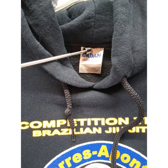 Gilman Competition Team Brazillian Jiu Jitsu Black Hoodie Men Size L - Picture 3 of 8